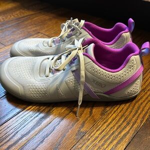 Xero shoes prio neo size 10.5 grey and purple EUC
